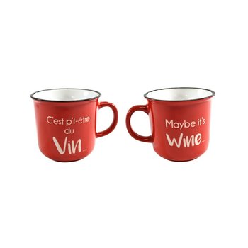 Tasse rouge - vin