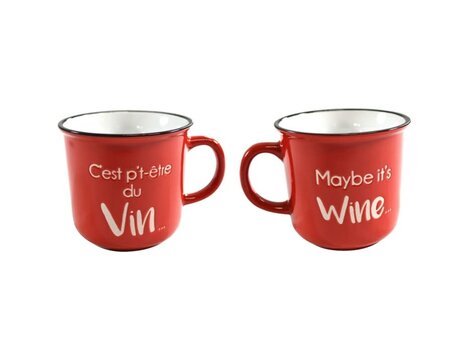 Tasse rouge - vin