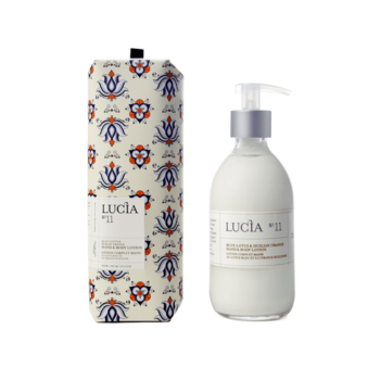 Lucia #11 - Lotion corps et mains au lotus et à l'orange sicilienne