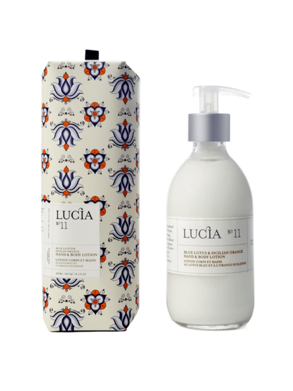 Lucia #11 - Lotion corps et mains au lotus et à l'orange sicilienne
