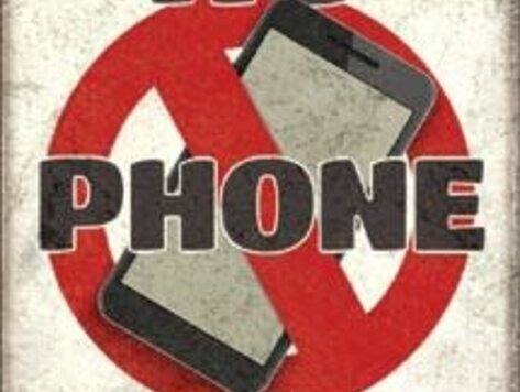 Affiche en métal - No phone zone