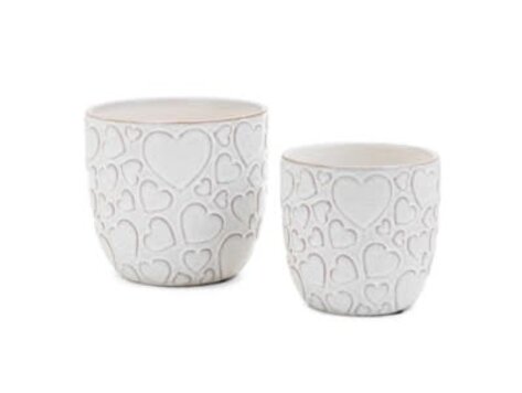 Pot à plante coeurs - grand