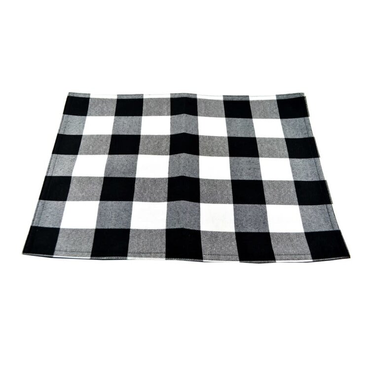 Napperon  noir et blanc