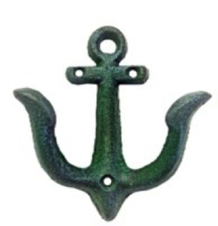 Crochet ancre verte