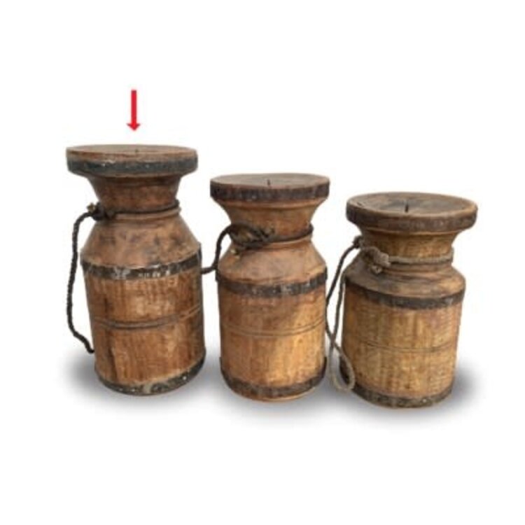 Chandelier antique 15"H