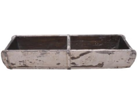 Moule à brique double en bois blanc