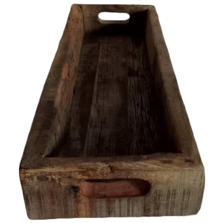 Cabaret vintage en bois  24"L