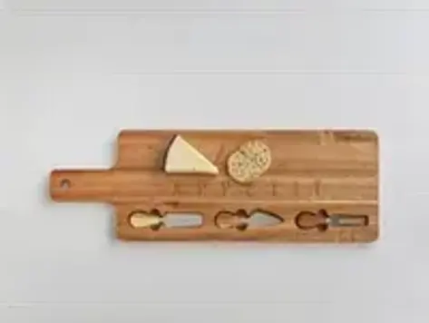 Planche  à fromage avec couteaux