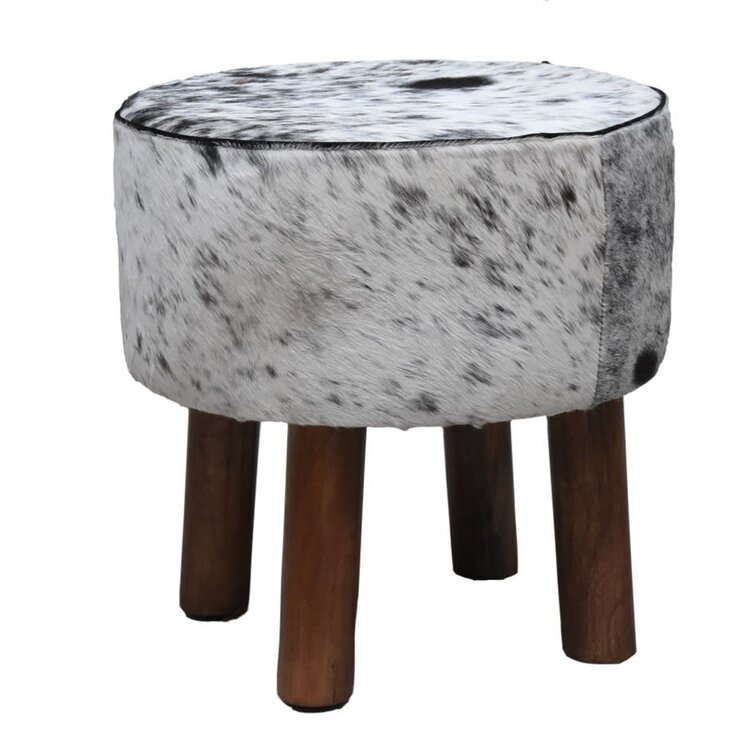 Banc peau de vache Oréo