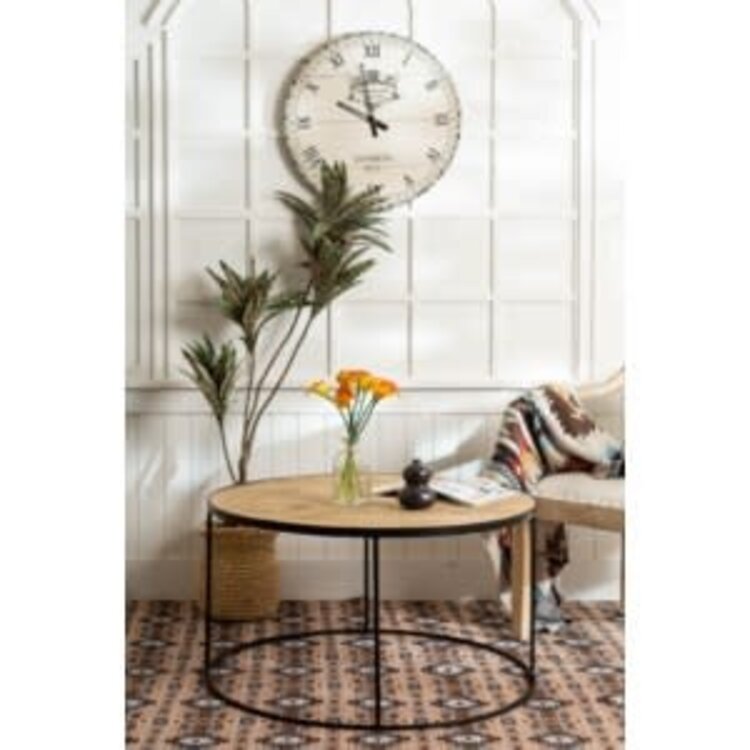 Horloge blanche rustique London