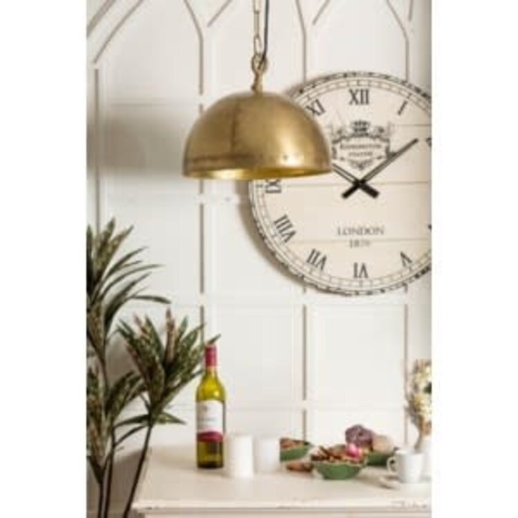 Horloge blanche rustique London