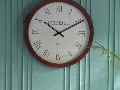 Horloge en cuir Colorado