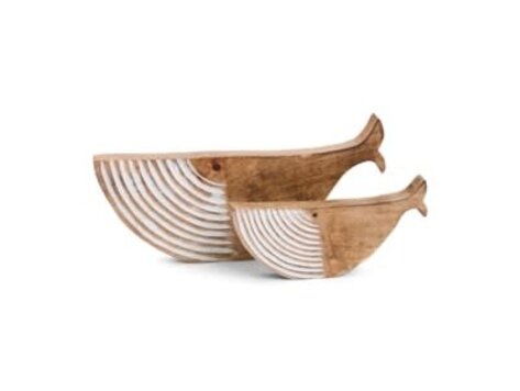 Baleine en bois  6"x12"