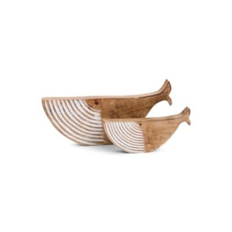 Baleine en bois 4"x8"