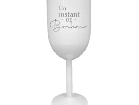 Coupe isotherme blanche - Un instant de bonheur