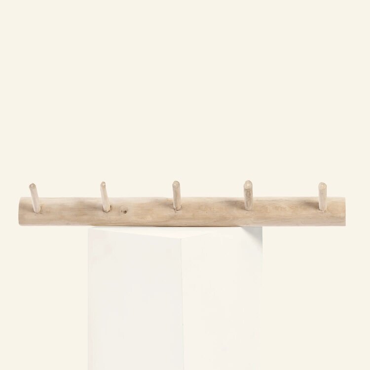 Support mural à 5 crochets