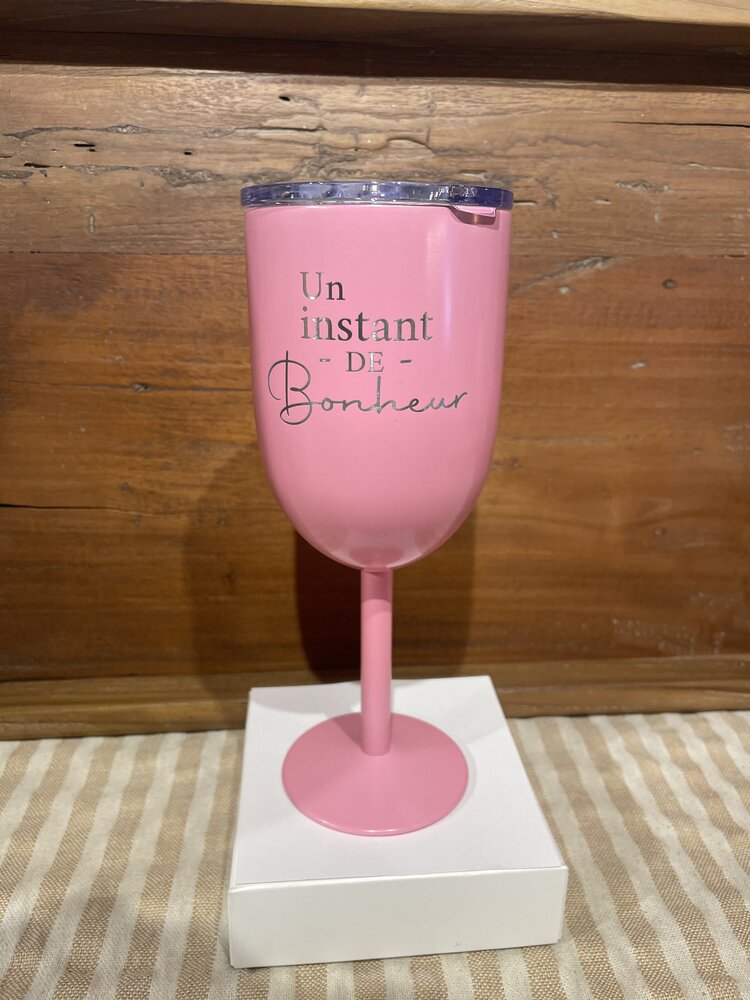 Coupe isotherme rose - Un instant de bonheur