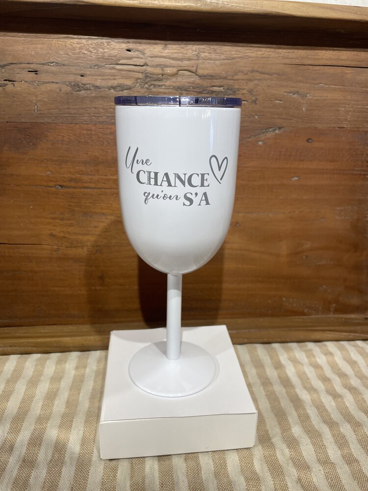 Coupe isotherme blanche- Une chance qu'on s'a