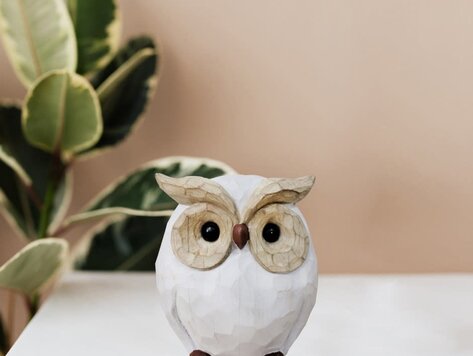 Décoration hibou - moyen