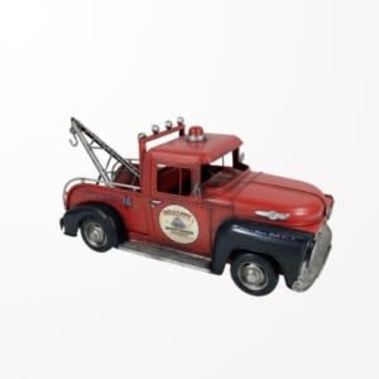 Remorqueuse  en métal rouge