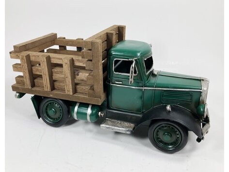 Camion de ferme vert