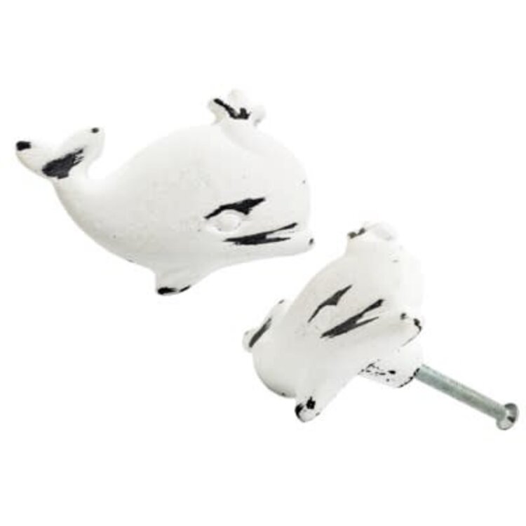 Poignée baleine blanche