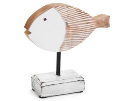 Poisson sur pied en bois