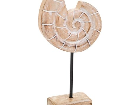 Coquille sur pied en bois