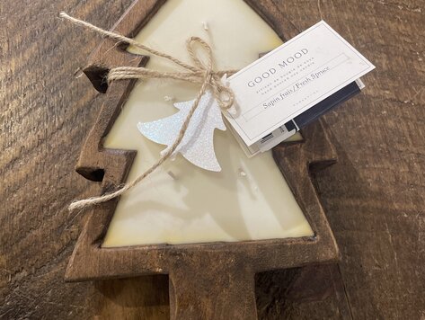 Bougie sapin - petit