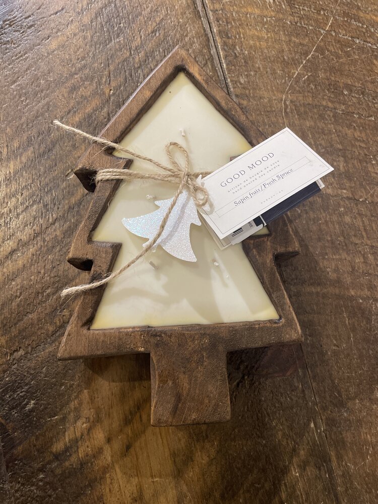 Bougie sapin - petit