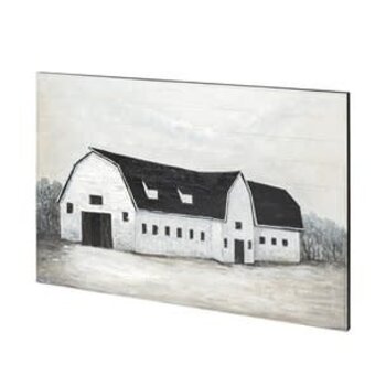 Cadre ferme blanche 60" x 40"