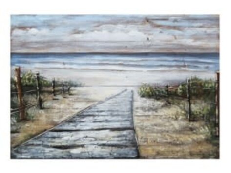 Cadre 3D Bord de la mer