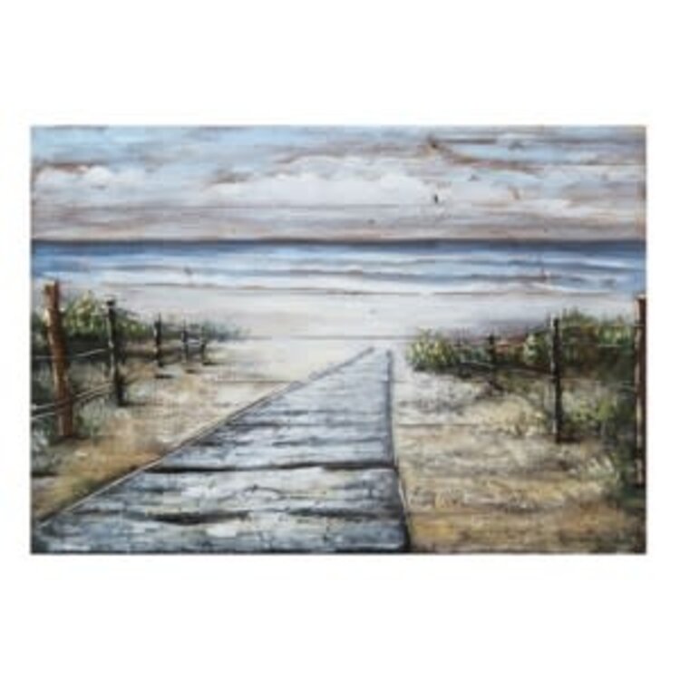 Cadre 3D Bord de la mer