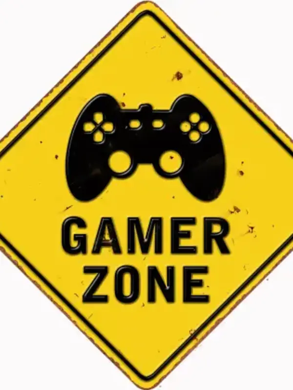 Affiche en métal - Gamer Zone