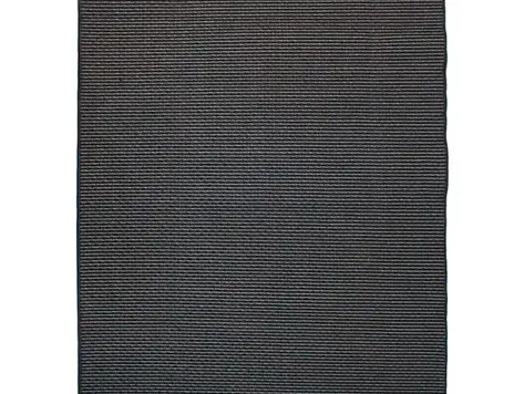 Tapis Ïuta Weave Black Bean 24"x 44"