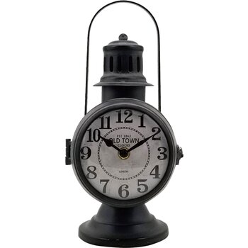 Horloge de table noire
