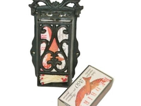 Porte - allumettes en fonte
