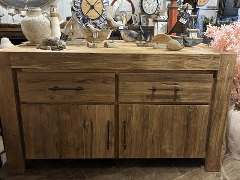 Buffet Bali 2 portes/2 tiroirs en teck recyclé