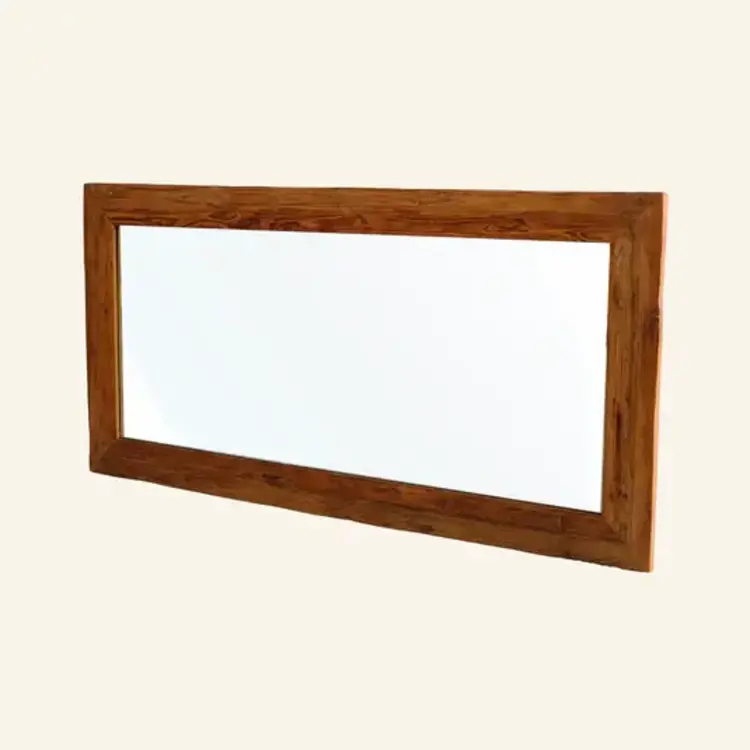 Miroir en teck recyclé - Petit