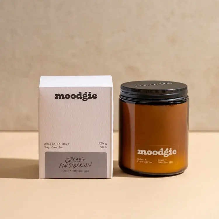 Bougie Cèdre & Pin Sibérien 25H