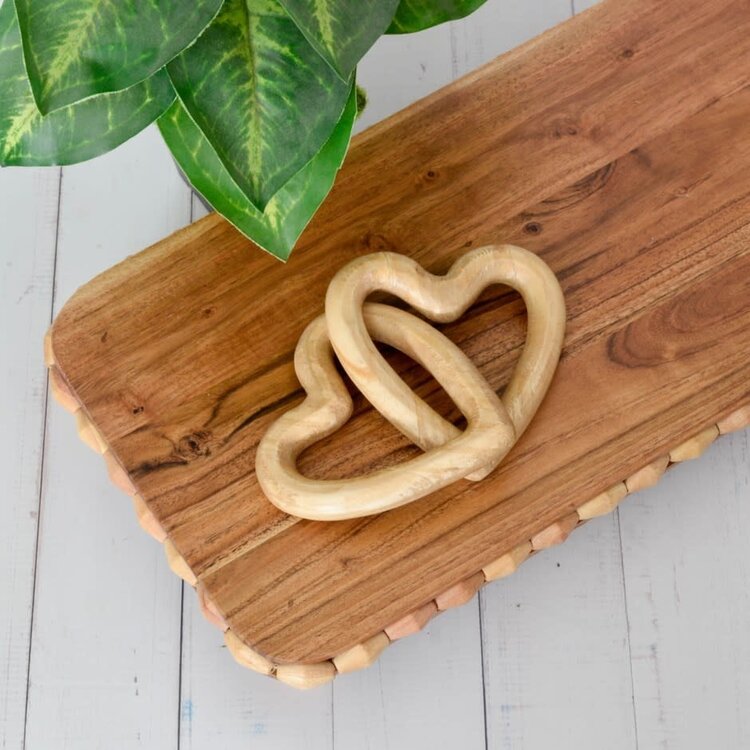 Coeurs unis en manguier