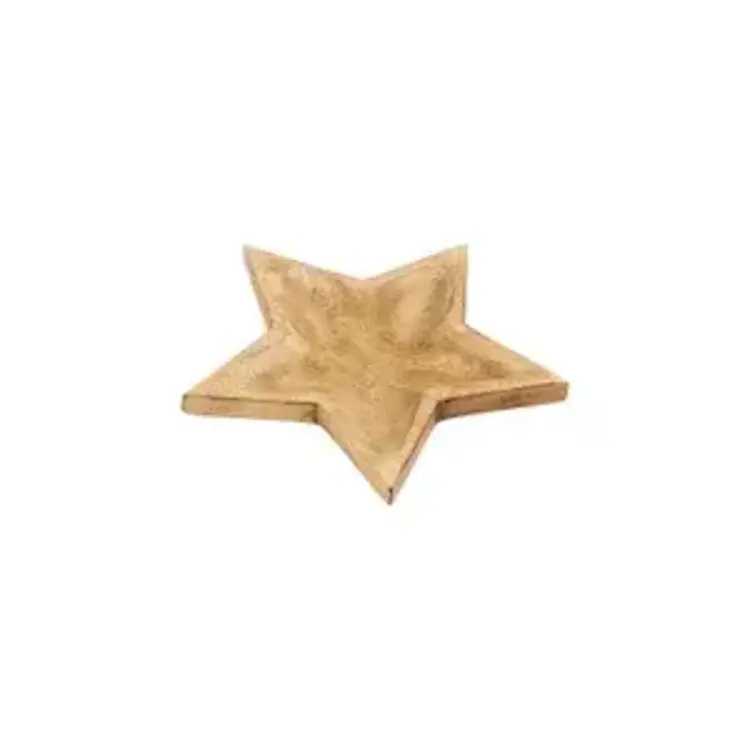 Plateau étoile en bois - petit