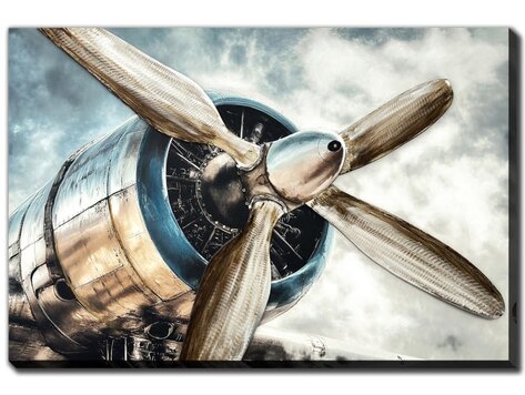 Cadre hélice vintage