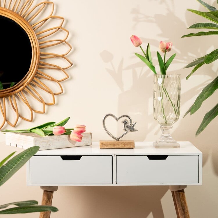 Décoration coeur/oiseau