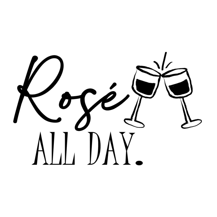 Coupe isotherme rose- Rosé all day