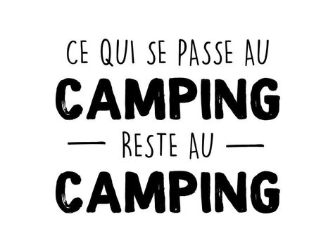 Coupe isotherme  Saumon - Ce qui se passe au camping reste au camping