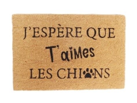 Tapis coco- Les chiens