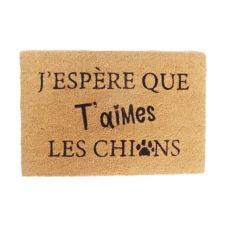 Tapis coco- Les chiens