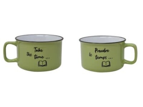 Bol latté - Prendre le temps/Take the time