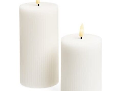 Bougie blanche LED 3"x 4"
